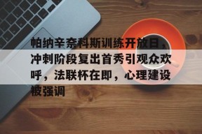爱游戏入口 -帕纳辛奈科斯训练开放日，冲刺阶段复出首秀引观众欢呼，法联杯在即，心理建设被强调的简单介绍